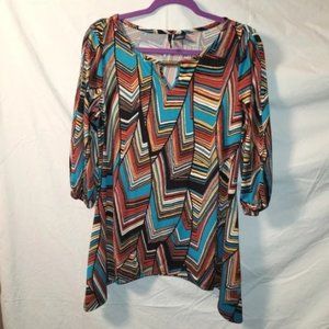 New Directions Abstract Pattern Top M